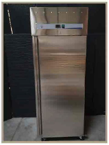 Réfrigérateur frigo de 650L en acier inoxidable
