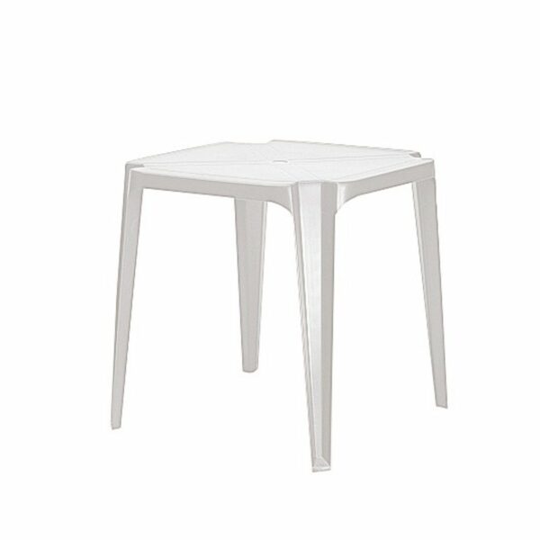 Table en plastique blanc robuste location