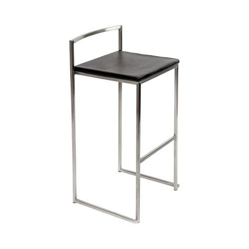Tabouret Loft noir élégant et design