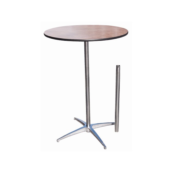 Mange-debout rond disponible à la location à Lyon