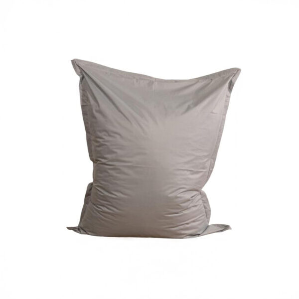 Pouf géant gris disponible à la location en auvergne rhone alpes