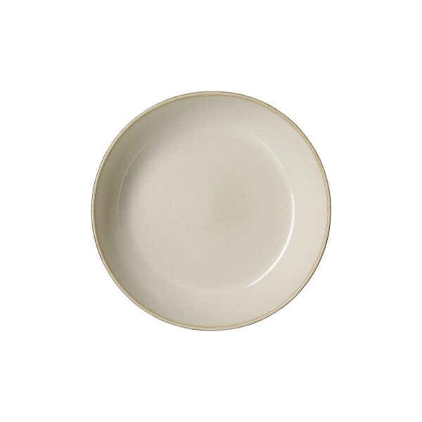 Assiette crème disponible à la location pour des événements proche de Lyon